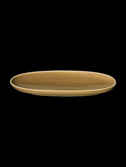 aperitifteller, oval, mocha