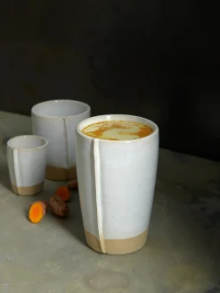 becher cafe latte, matcha latte