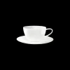 café au lait tasse mit unterteller