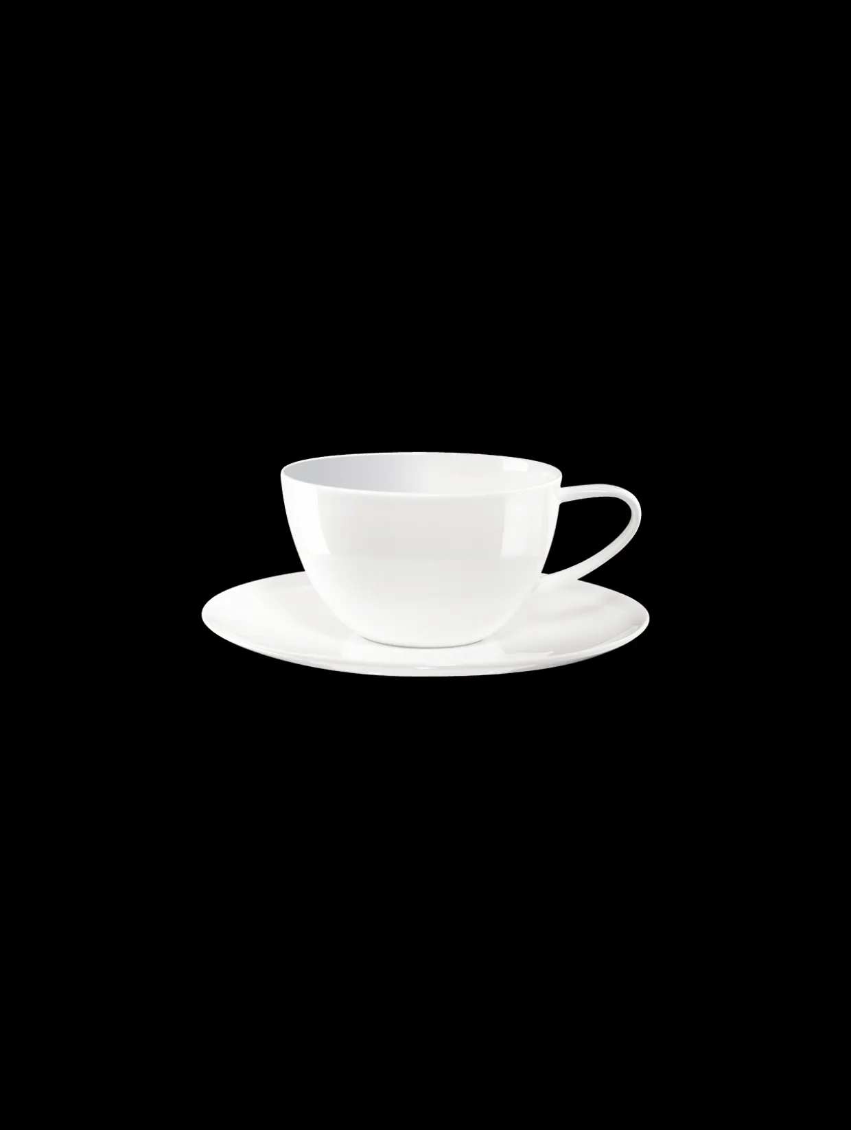 café au lait tasse mit unterteller