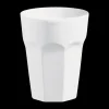 cappuccinobecher, weiß matt