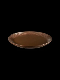 dessertteller, brown