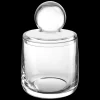dose mit deckel, clear