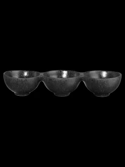 3er schale, black iron