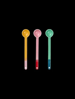 3er set löffel, smoothie colors