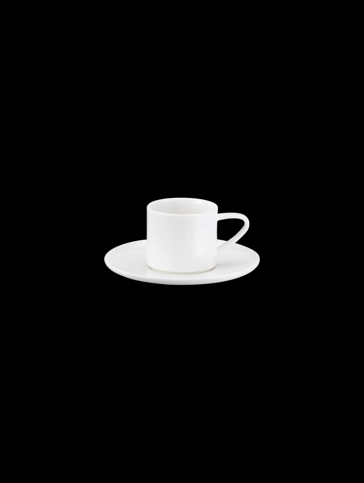espressotasse mit unterteller