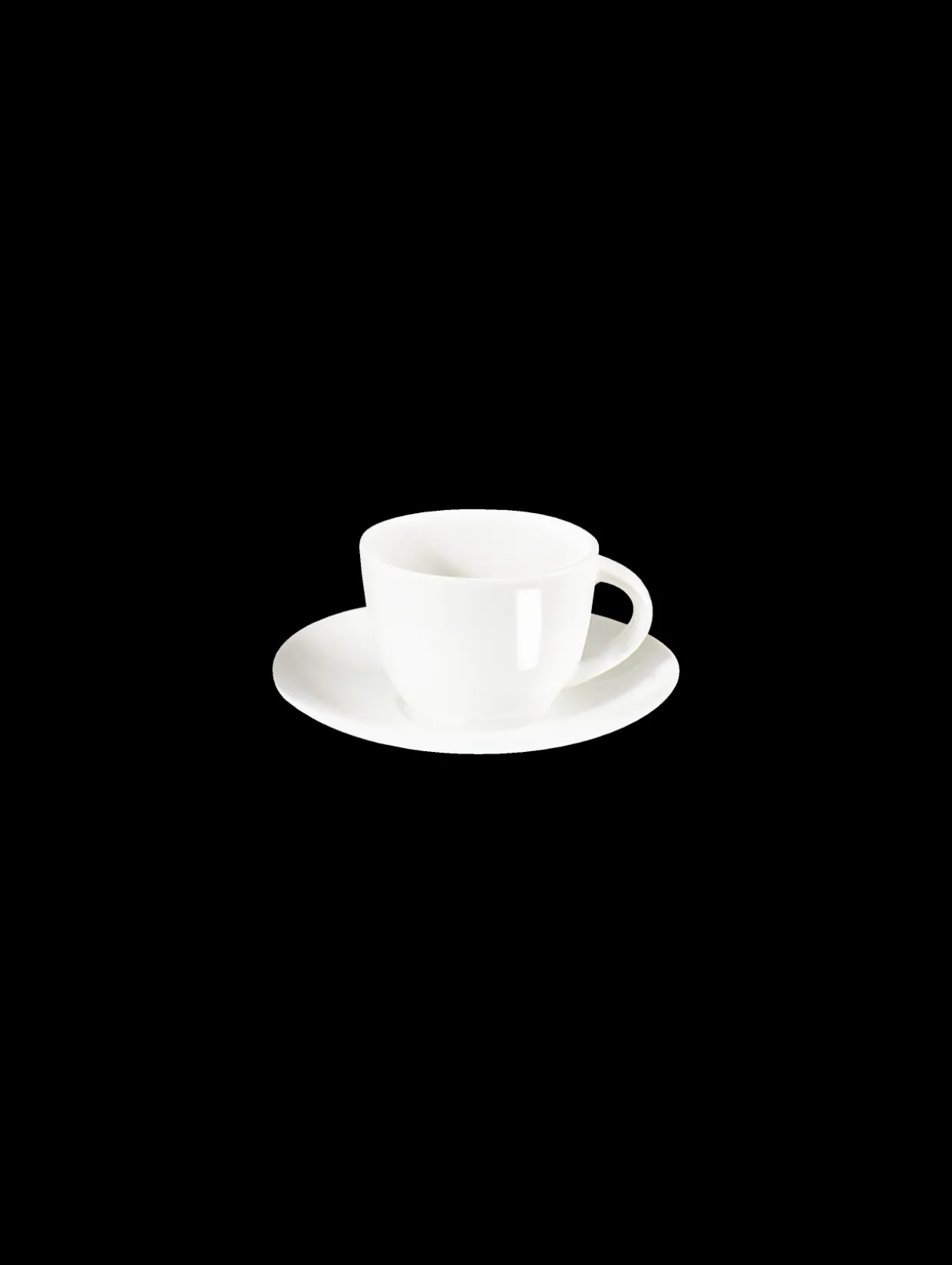 espressotasse mit unterteller
