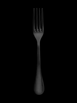 gabel, schwarz matt