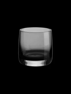 glas, grau