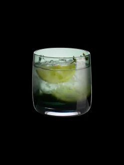 glas, grün