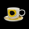 kaffeetasse mit unterteller, salto du soleil