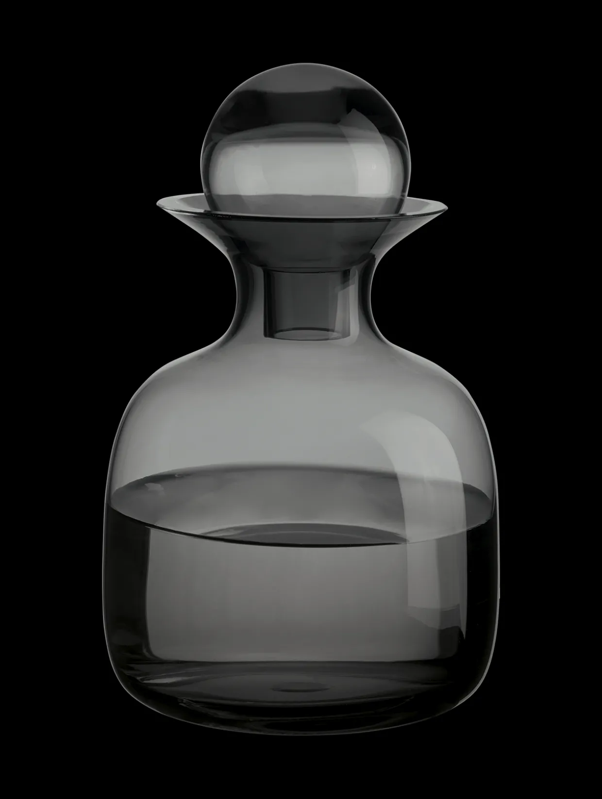 karaffe klein, grau