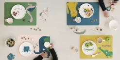 kindertischset, fiona flamingo