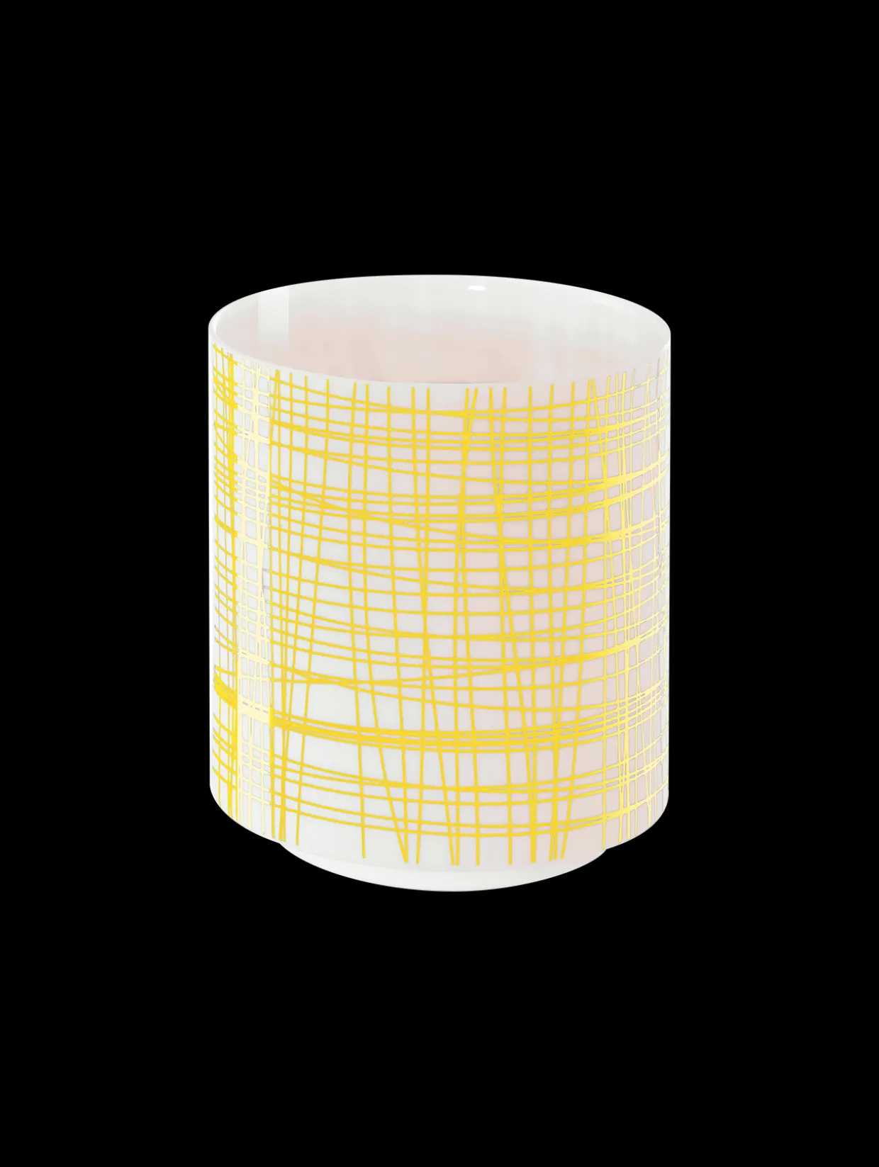 licht mit gelbem dekor