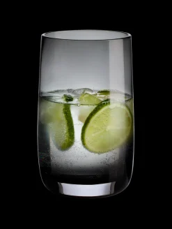 longdrinkglas, grau