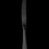 messer, schwarz matt