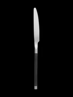 messer, schwarzer griff
