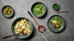 poké salad bowl, ocean