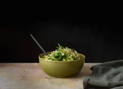 poké bowl, edamame