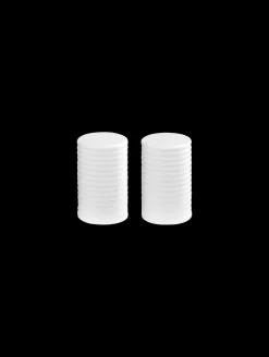 salz-/ pfefferstreuer set, white