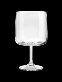 stielglas, clear