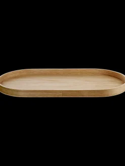 tablett, oval, l