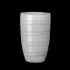 thermobecher twisted, grau