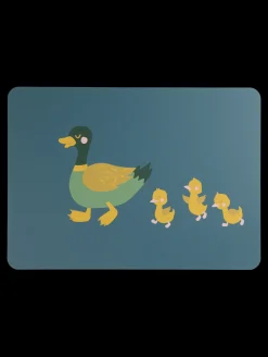 tischset, ente emil