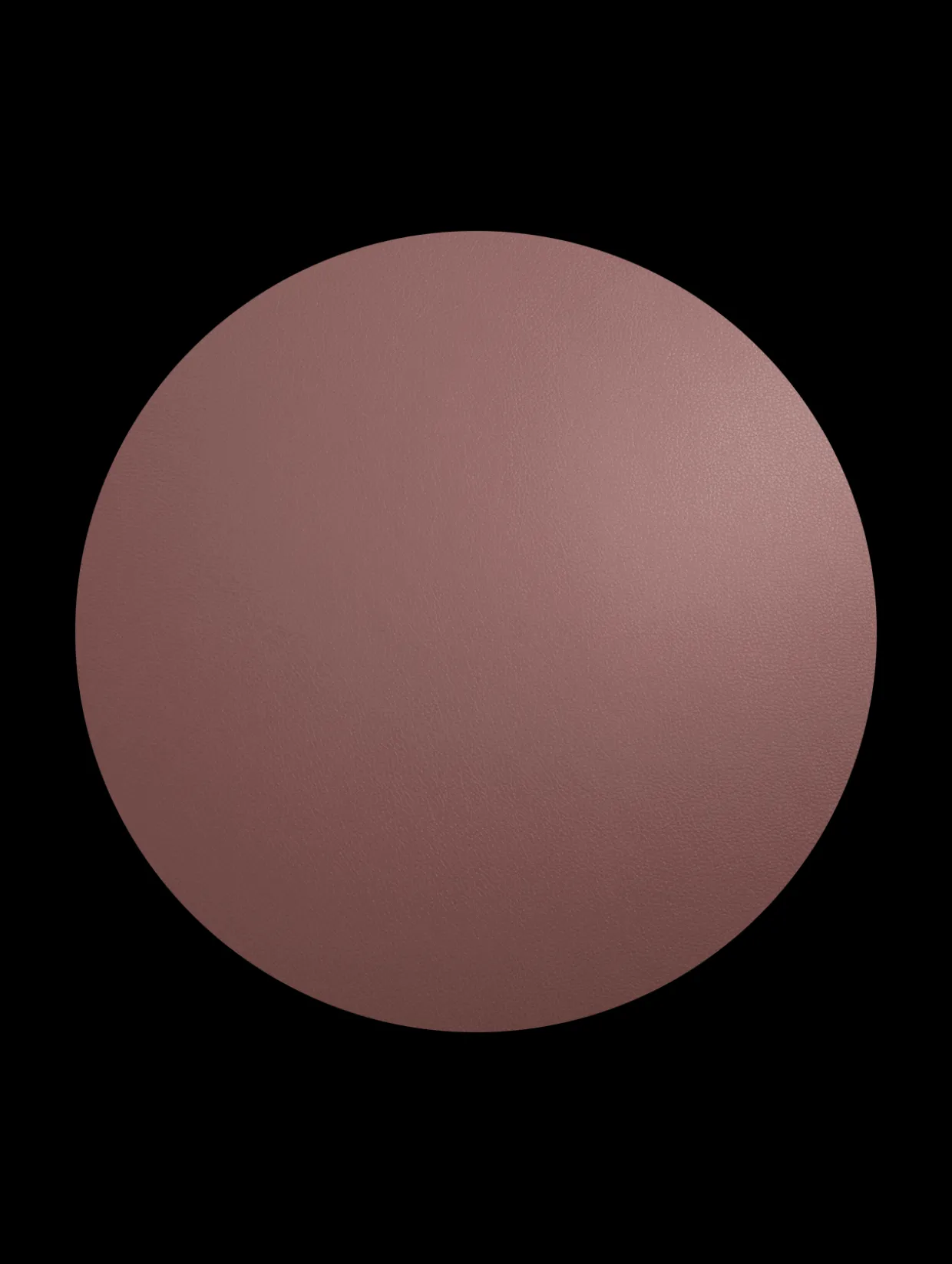 tischset rund, plum