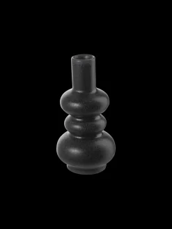 vase, black iron