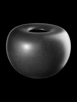 vase, black iron
