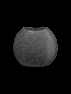 vase, black iron