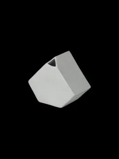 vase eckig, cement