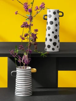 vase, gepunktet
