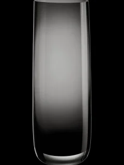 vase, grau
