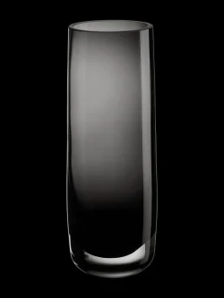 vase, grau