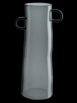 vase, grey