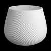 vase, weiß