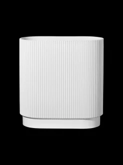 vase, weiß