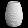 vase, weiß