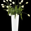 vase, weiß